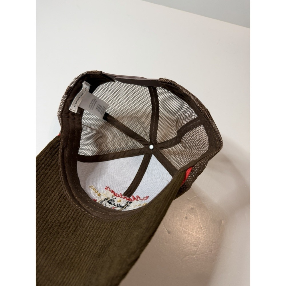 Anthropologie Corduroy City Trucker Hat Snapback Cap NWOT - Picture 7 of 7